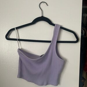Light purple cropped top 💟